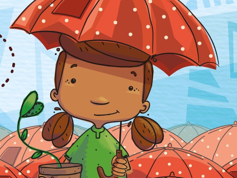 Miúda e o guarda-chuva (longa-metragem em animação para&nbsp;crianças)